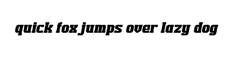 font preview of TEKROT TEKROT SlabSlant