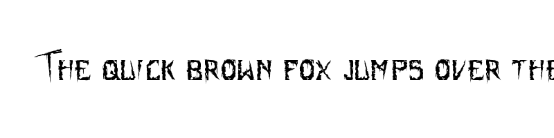 font preview of terror pro
