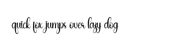 font preview of The Black