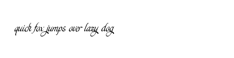 font preview of The Bride in Hacienda