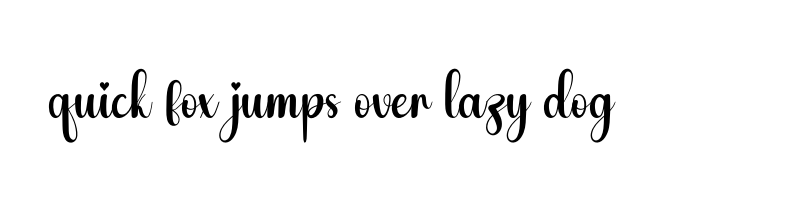 font preview of The Chubby