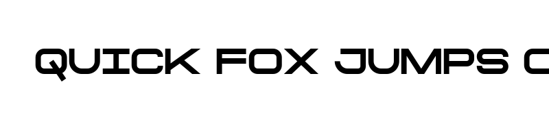 font preview of THE EXTENDED FONT