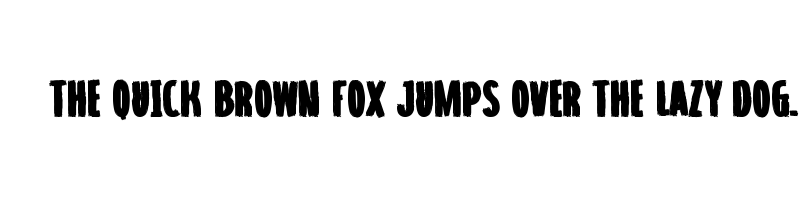 font preview of The Invaders