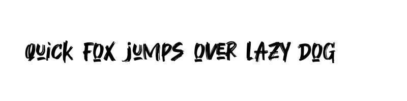 font preview of The Lost Dungeon