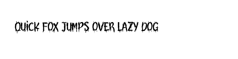 font preview of The Screaming