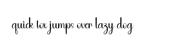 font preview of The Silhouette
