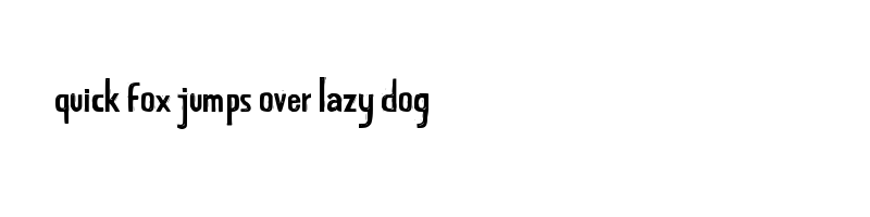 font preview of TjoekilKajoeDemo