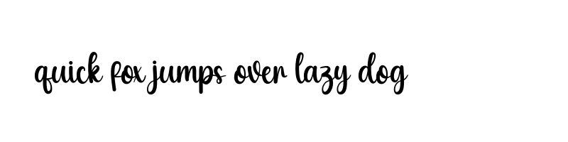 font preview of Together Always