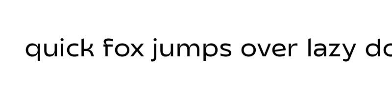 font preview of Transforma Sans Medium