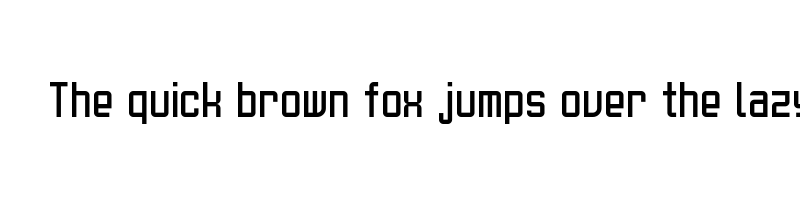 font preview of Unitblock