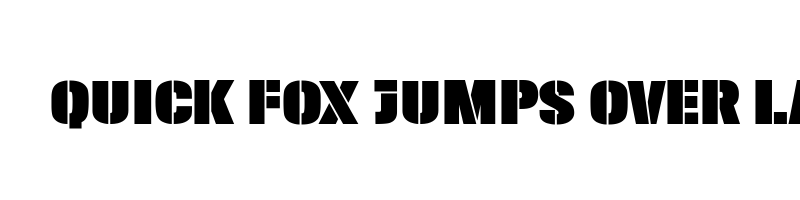 font preview of United Mech Demo