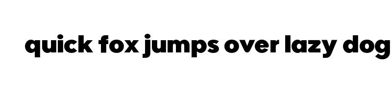 font preview of Utendo Black