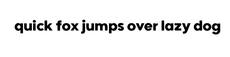 font preview of Utendo ExtraBold