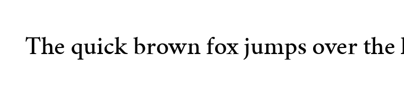 font preview of Vermiglione Medium