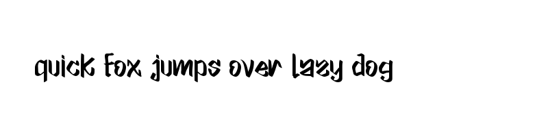 font preview of Walker