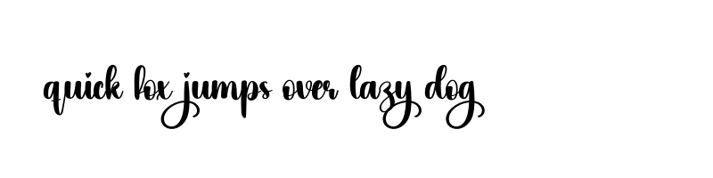 font preview of Wedding Night