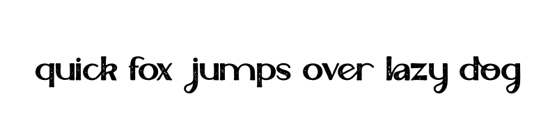font preview of White Raven Texture otf