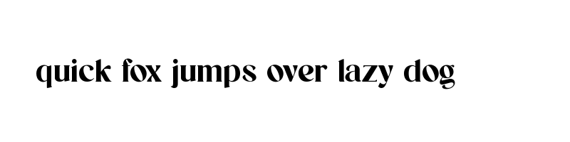 font preview of Wilhelmina