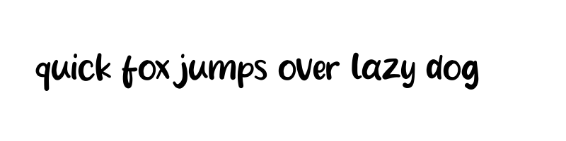 font preview of Winter Drink