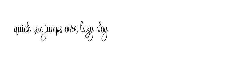 font preview of Winter Night