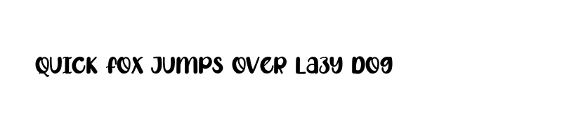 font preview of Winter Uniqorn