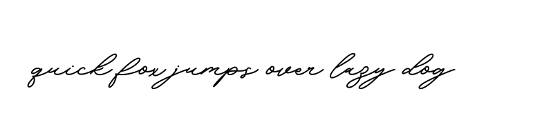 font preview of Yearlong otf