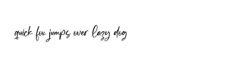 font preview of Yesillow