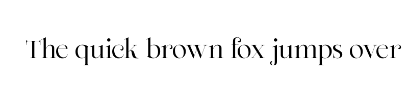 font preview of Zofiere