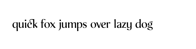 font preview of ZTMota Regular